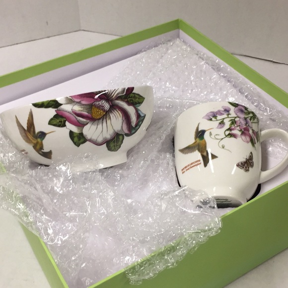 SOLD Botanic Hummingbird by Portmeirion Place - Picture 6 of 12